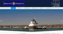 Desktop Screenshot of hawksyachts.com
